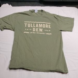 Tullamore Dew Irish Whiskey Men's T Shirt Size Medium